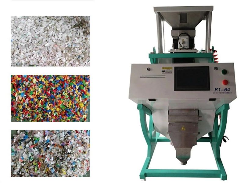 Grain Rice Plastic LED Light Color Sorter