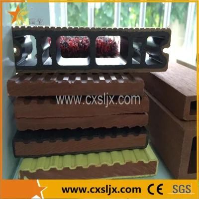 S037 Wood Plastic Composite (WPC) Two Layer Floor Profile Making/Extrusion Machine