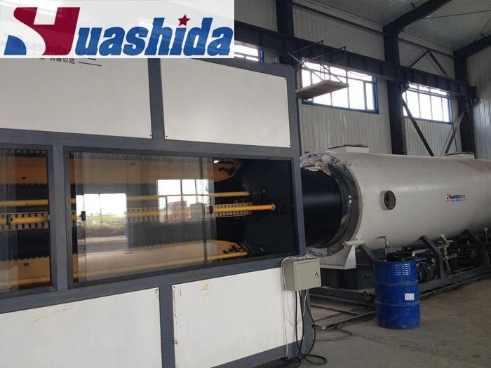 Huashida Production Line of Polyethylene Jacket Pipe for PU Pre-Insulated Pipe of Distric Heating