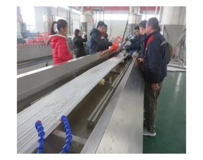 WPC Profile Extrusion Machine/PVC Profile Machine/Plasitc PVC WPC Wide Window Door Frame ...