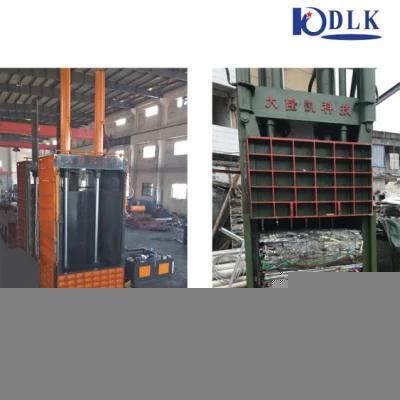 Vertical Baler Waste Paper Plastic Baling Compressor Machine