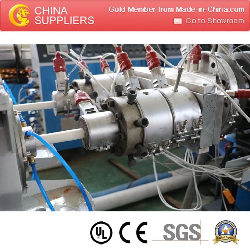 High Quality PVC Two Strands Pipe Extrusion Line