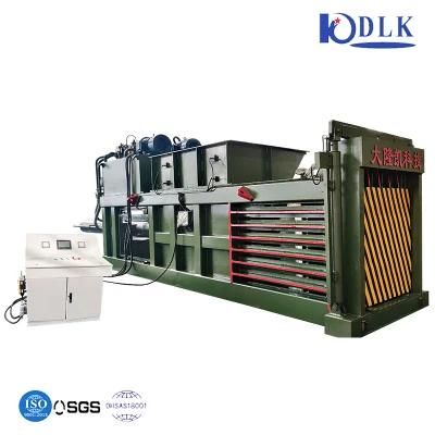 Fully Automatic Hydraulic Waste Paper Cardboard Occ Plastic Horizontal Baler