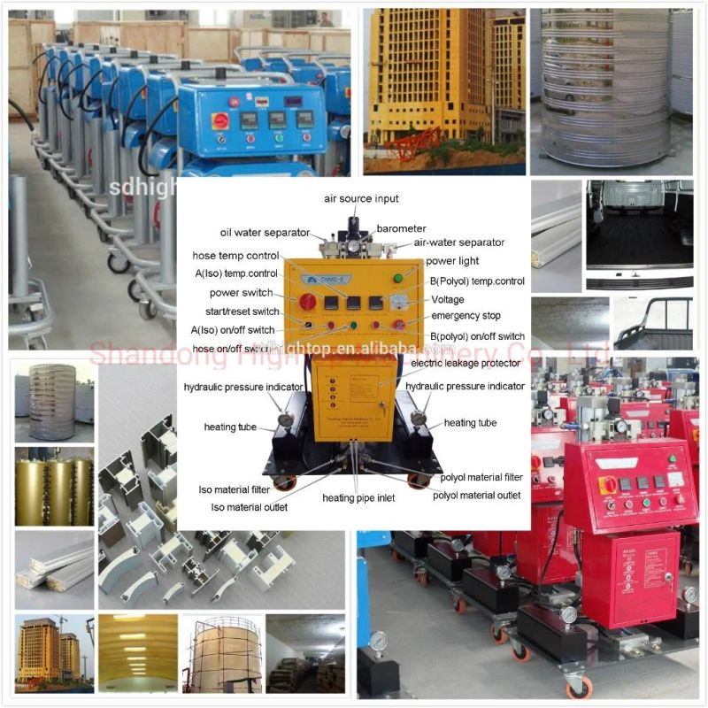Automatic High Pressure PU Foam Machine for Wall/Roof Insulation with Ce