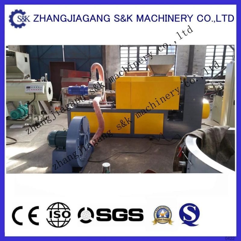 Plastic Film Dewatering and Extrusion Machine