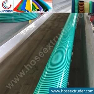 Helix PVC Spiral Suction Hose Extrusion Line with 30 Meters Water Tank
