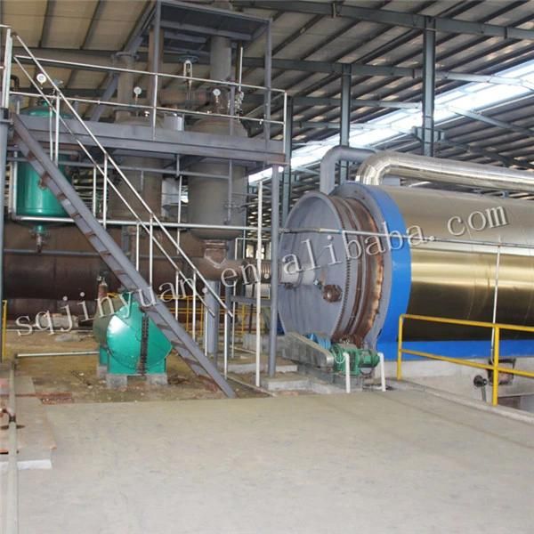Waste Plastic Rubber Recycling Pyrolysis Plant
