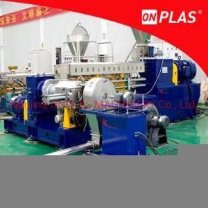 Twin Screw Carbon Black Masterbatch Pelletizing Extruder Machine