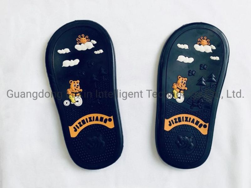 Colorful Rubber PVC Summer Shoe Sole Insole Sandal Making Machine