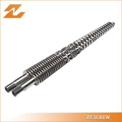 Conical Twin Screw for Pipe Extrusion Screw Barrel Double Screw Barrel