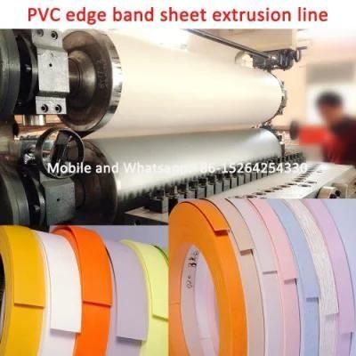 PVC Edge Band Sheet Extrusion Line