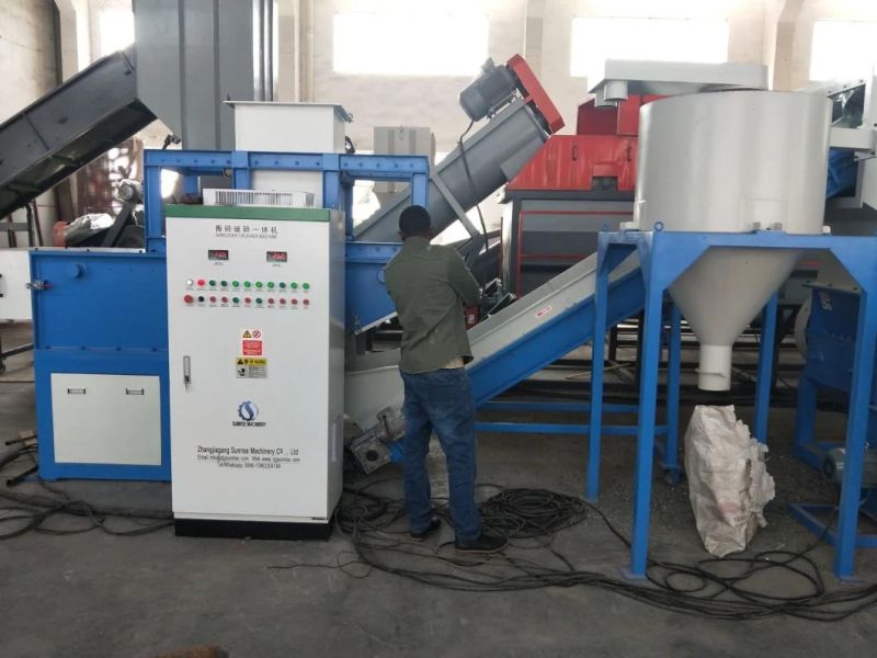 Wood Pallet Jumbo Bag HDPE Pipe Single Shaft Shredder Machine