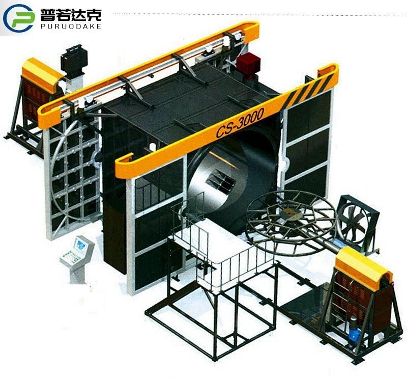 2 Arms Rotomolding Machine for Make Plastic Rotational Molding Parts