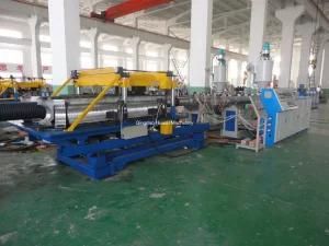 PVC/ PP/ PE Double Wall Corrugated Pipe Extruder Line (SBG200)