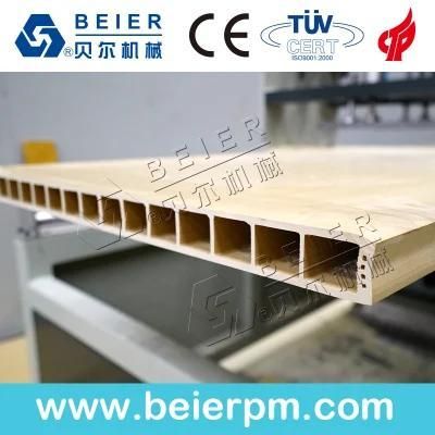 WPC Door Panel Wood Plastic Board Profile Decking Panel Machine Extrusion Production Line