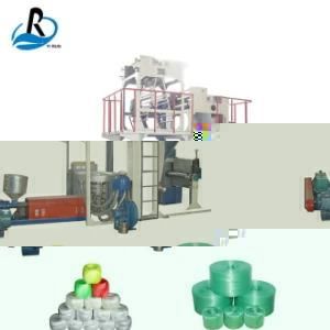 PP Film Packing Belt PP Flat Yarn Plastic Binding Packing Rope Making Machine
