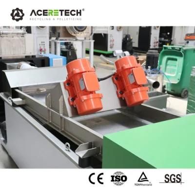 Acss Easy to Operate Twin Screw Plastic Recycling Pelletizer Crusher Line Machine