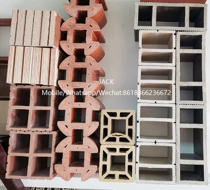 Sjsz-65/132 WPC PP PE Composite Decking Production Line