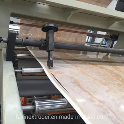 Plastic PVC Rigid Imitation Marble Board/Sheet/Plate Production Line
