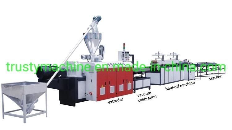 PVC Profile Extruder Machine