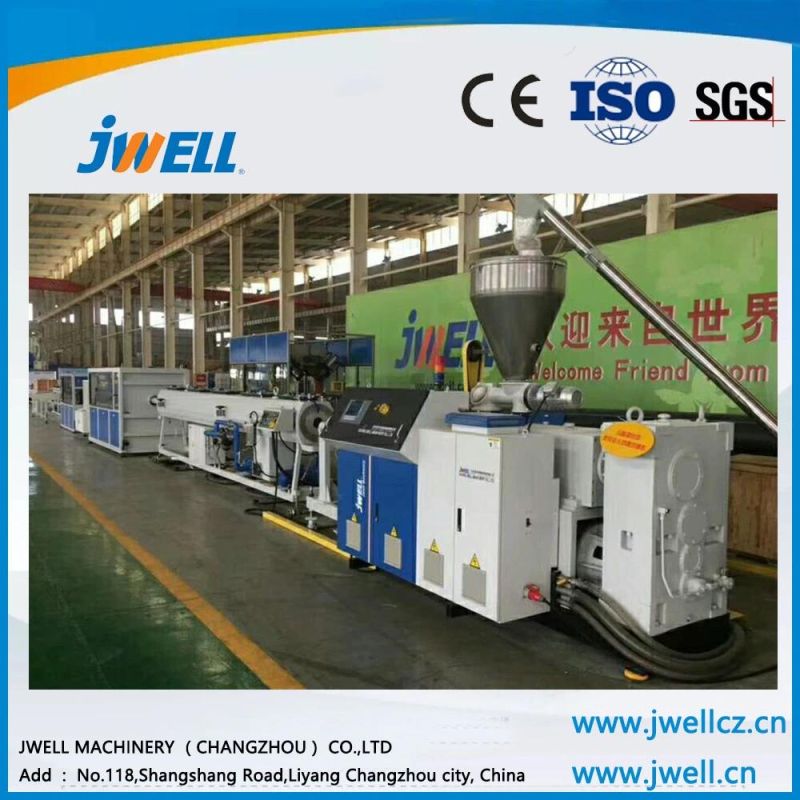 Plastic PVC Drainage Water Sewage Conduit Pipe Hose Tube Conical Twin Screw Extruder Extrusion Production Making Machine