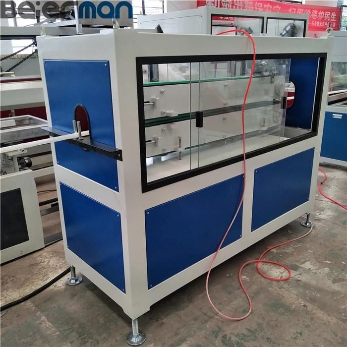 Euro-Quality Standard 16-63mm Automatic Sj65/33 Single Screw Extruder PE PP HDPE Plastic Pipe/Conduit Production Line PLC Touch Screen Control ABB Inverter