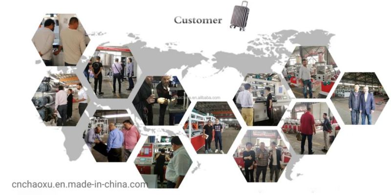 Chaoxu Good Quality Luggage Blown Travelling Bag Production Line