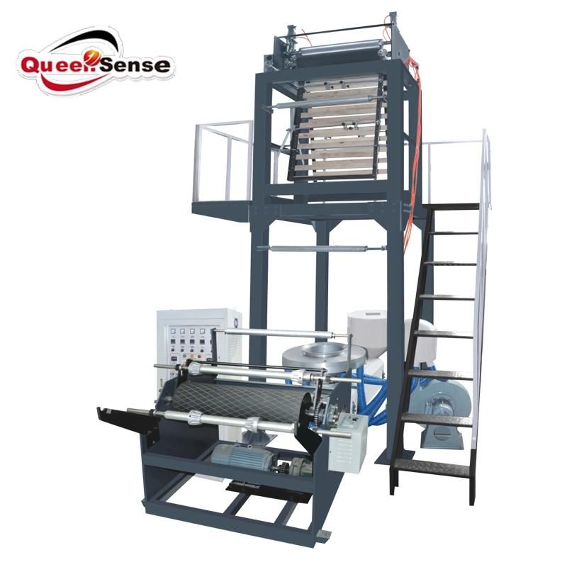 QS-A50 600mm LDPE Blown Film Extrusion LDPE HDPE Film Blowing Machine Mono Layer Film Blowing Machine