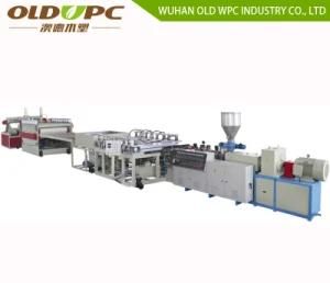 WPC PVC Foam Board Furniture Cabinet Production Line Extrusion Machine