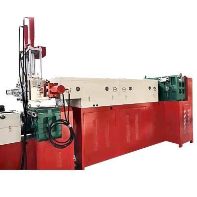 Waste Plastic Recycling Water Ring Cutting Granules Pellets Bead Extruder Making Machine