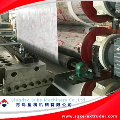 PVC Artificial Marble Decorative Sheet Making Machines/PVC Artificial Marble Decorative ...