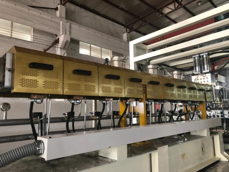 Pet Sheet Extruder Machinery Transparent Film Extrusion Line Pet Plastic Sheet Making Machine