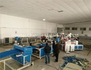PVC Corrugated Sheet Extruder Machine/PVC Corrugated Sheet Plant Line
