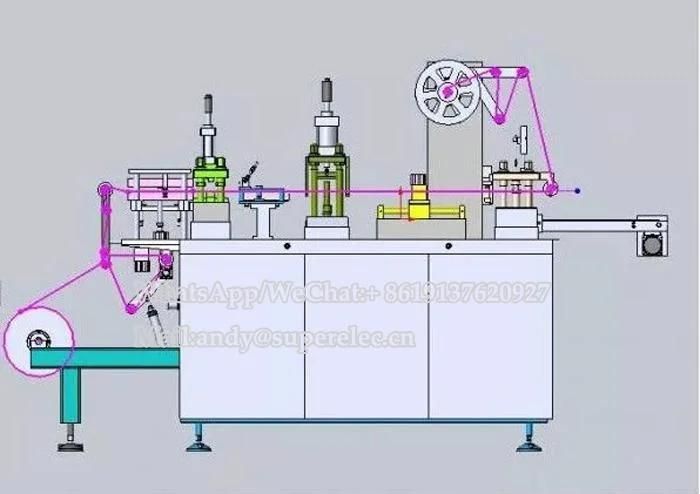 Plastic Coffee Cup Lids /Paper Cup Lids Forming Making Machine Automatic Plastic Cup Lid Making Machine