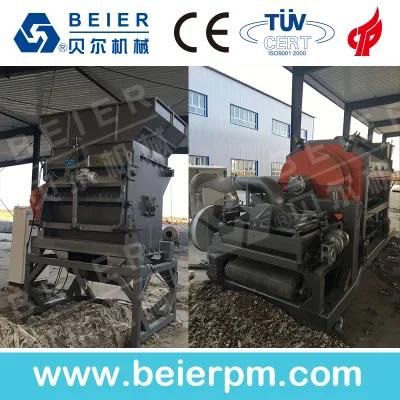 High Productivity HDPE Film Recycling Line for Washing Drying Agriculture Foil PP Raffia ...