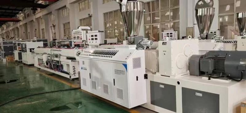 Sjsz Series Conical Twin Screw Extruder for PVC Pelletizer