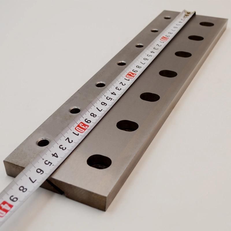 8mm, Customized Thickness Available Guillotine Blade Plastic Granulator Blades for Crushing Shredding