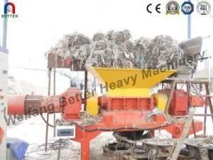 Double Shaft Recycle Waste Plastics/Wood/Tyre/Tire Shredder