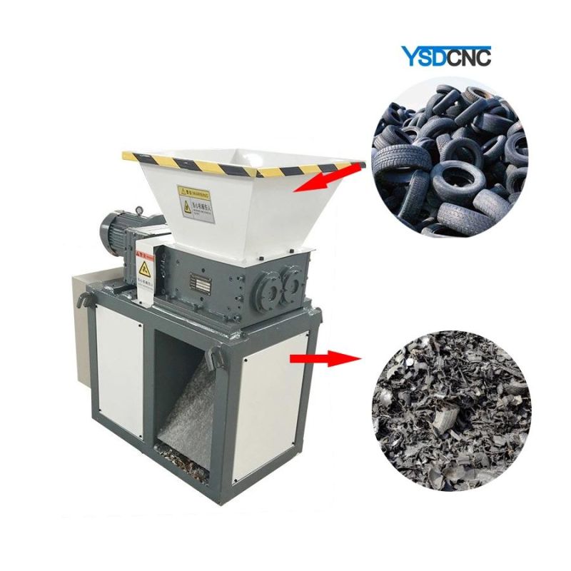 Factory Price Waste Cardboard Shredder Plastic Bottle Wood Paper Shredder Machine