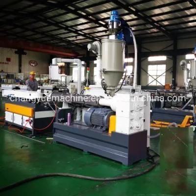 Factory Direct Selling PVC Single Wall Corrugated Pipe Extruder Machine