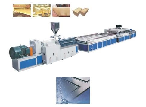 PVC Bamboo Fiber Wallboard Plastic Profile Extrusion Production Line