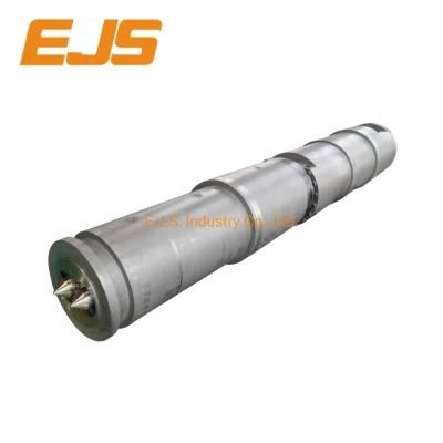 Conical Screw Barrel Used on Plastic Extruder Machines