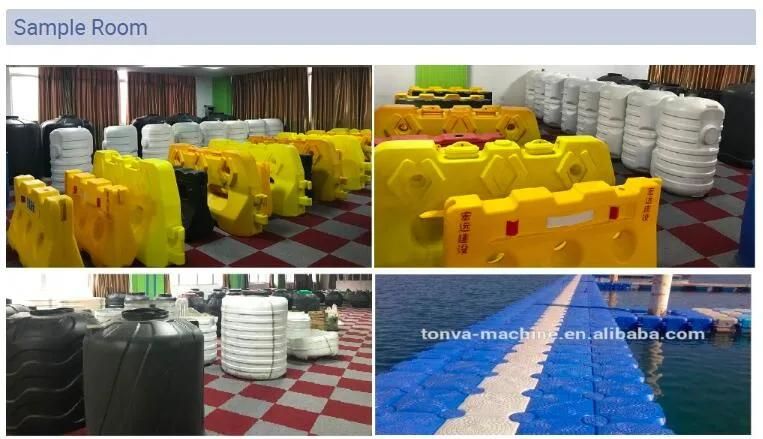 Plastic Roadblock Barricade Extrusion Blow Molding Machine Manufacturer Tonva