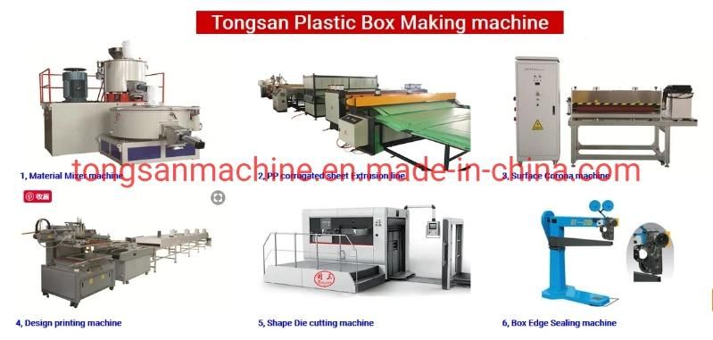High Quality Automatic PP Hollow Sheet Making Machine / Plastic Corrugated Packing Sheet Extruder with CE Certificated