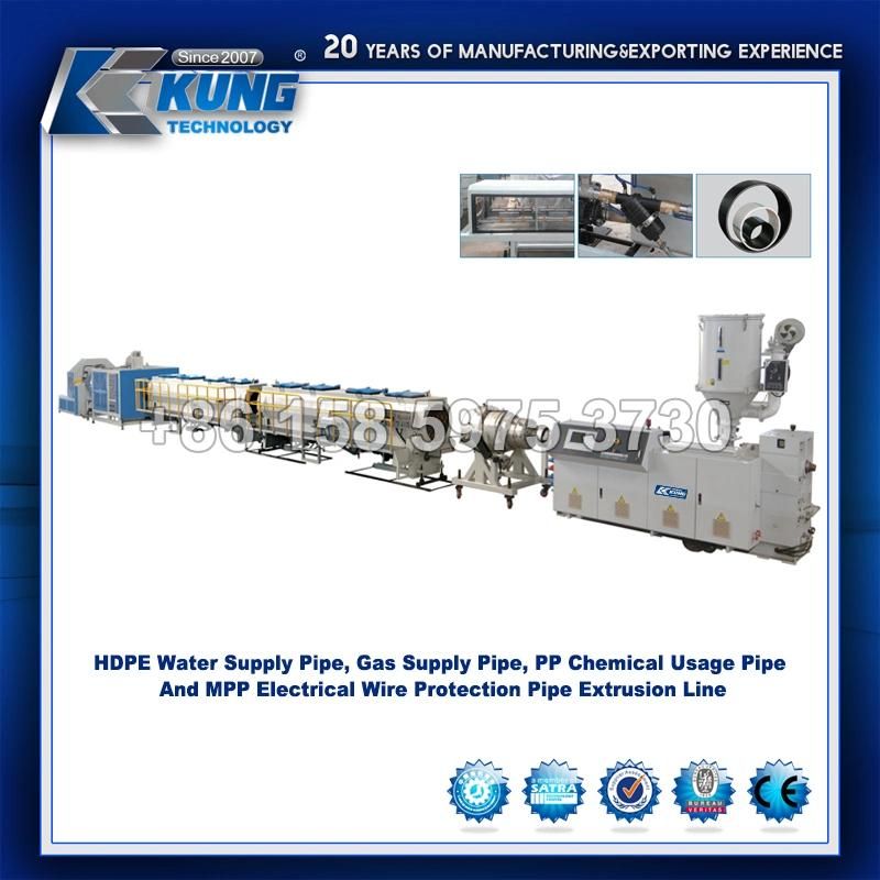 Drainage and Electric Conduit PVC Pipe Making Machine
