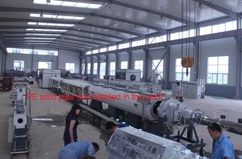 250mm Water Supply & Gas Supply HDPE Pipe Extrusion Line (SRQG-250)