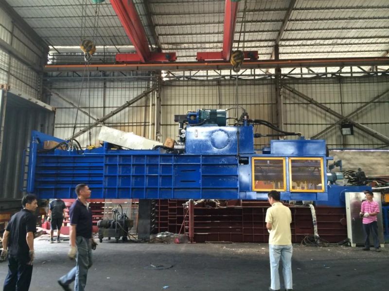 Horizontal Semi-Automatic Baler for Waste Plastic, Waste Paper Compacting