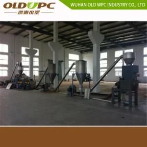 WPC Granule Pellet Wood Plastic Composite Compounding Machine Extruder