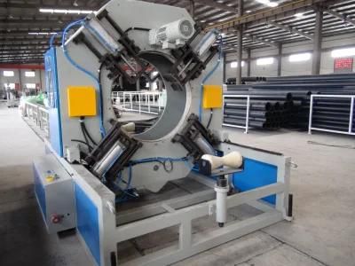 600kg/Hour 110-400mm High Speed Single Screw HDPE/PE Pipe Extrusion Line Tube Making ...