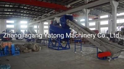 Yatong Stainless Steel Plastic Recycling Machine / PE Film Crushing Washing Drying